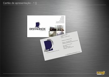 Cartão de apresentação - Destakinox