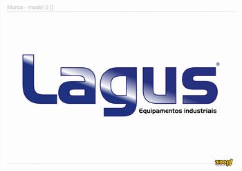 Identidade visual Lagus Equipamentos Industriais - Modelo 2